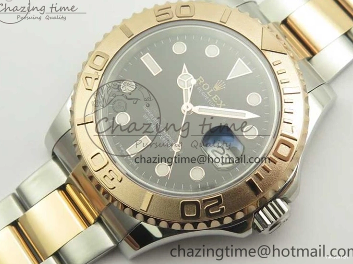 116621 Bracelet Best Dial SS SS 1:1 Black VRF RG on A2836 Edition Yacht-Master 0418